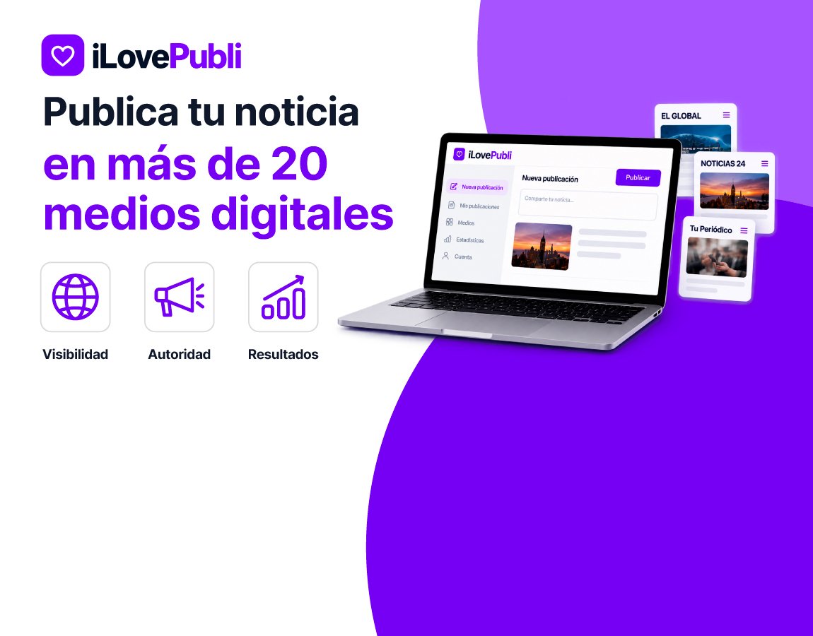Plataforma de difusión y noticias iLovePubli